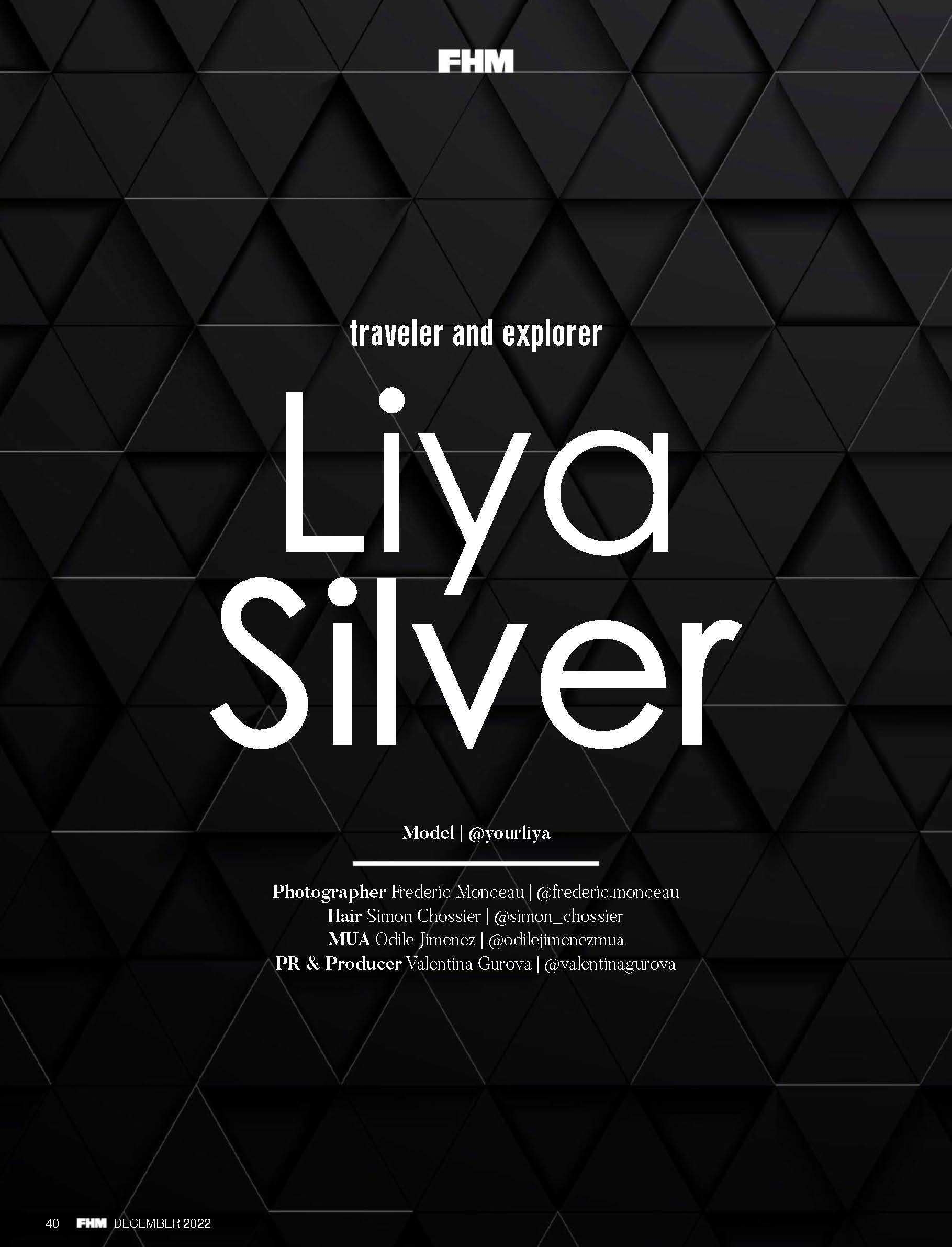 Liya Silver FHM UK 12 2022 p 042