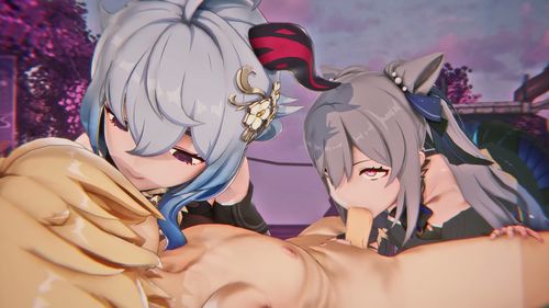 Ganyu & Keqing ~ animation