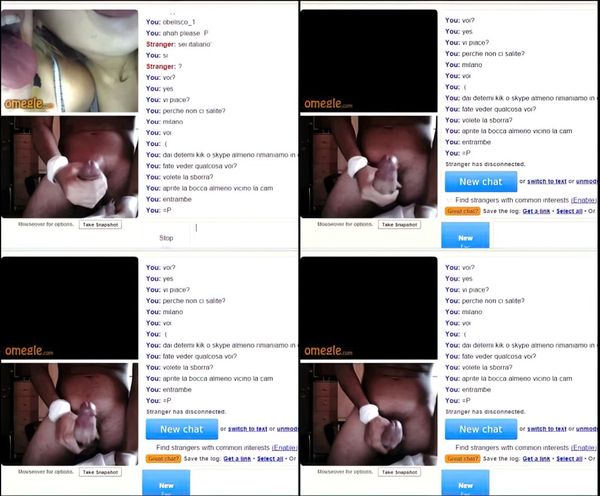 2 Italian Omegle Girls Want My Cumshot In Mouth