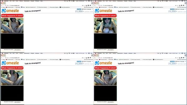 The Hottest Omegle Girlmasturbation