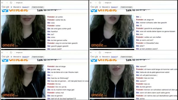 Omegle Cutie Plays With Me