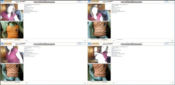 Omegle Big Tits Flashing For Small Dick