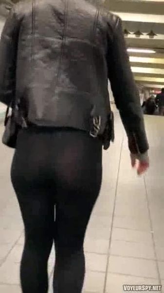 Sexy Slim Gooey Booty Spanish Bitch With Transparent Spandex 12296353