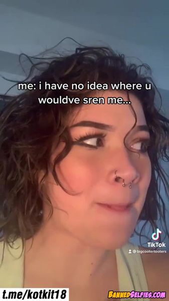Nadia – 18 Years Teen Babe Epic Nude Selfie On Tiktok