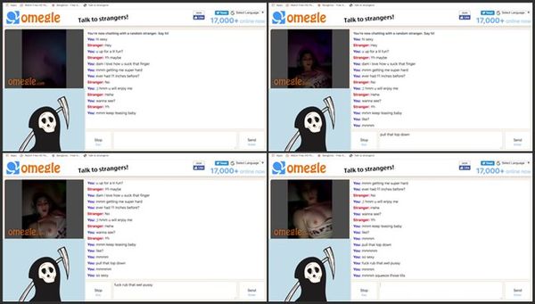 18 Yrs Teen Shows Tits On Omegle